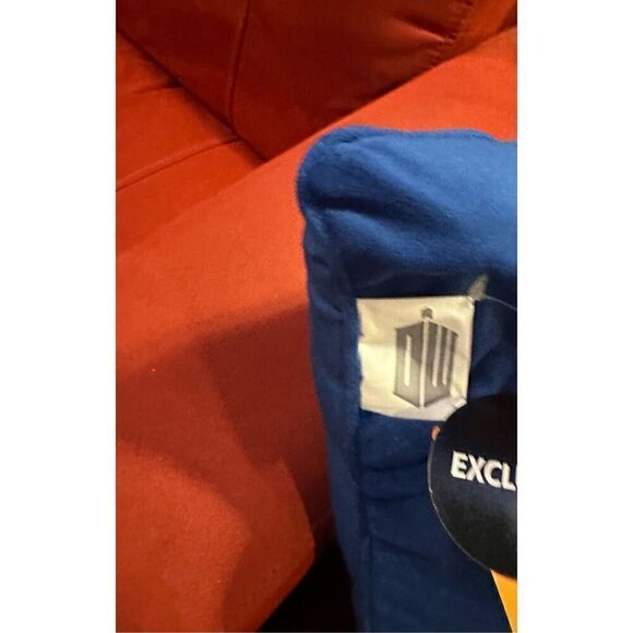 Doctor Who Licensed Tardis Telephone Box 16" Square Pillow Decorative Cushion NE - Picture 6 of 7